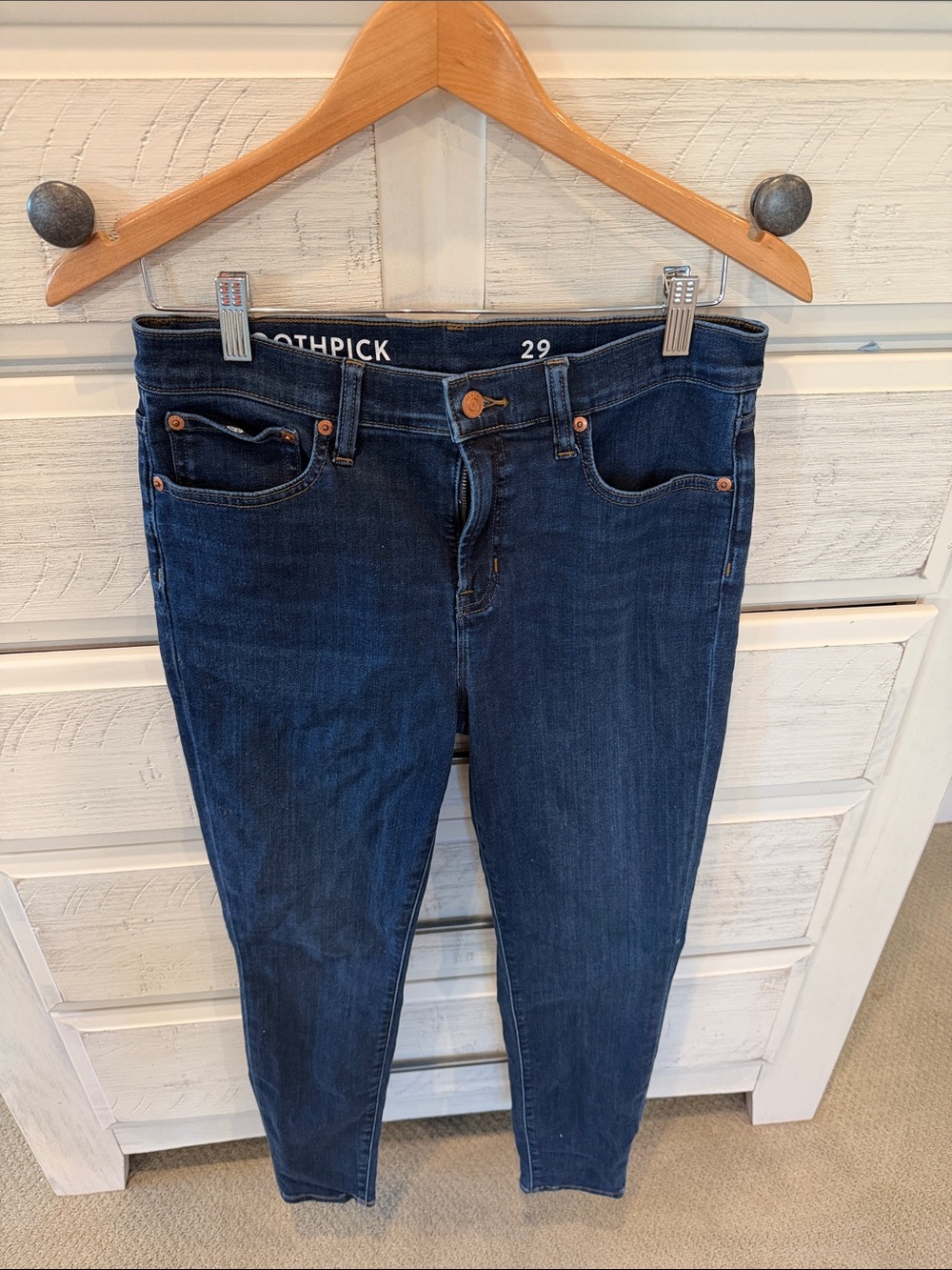 J. Crew Dark Blue Skinny Jeans